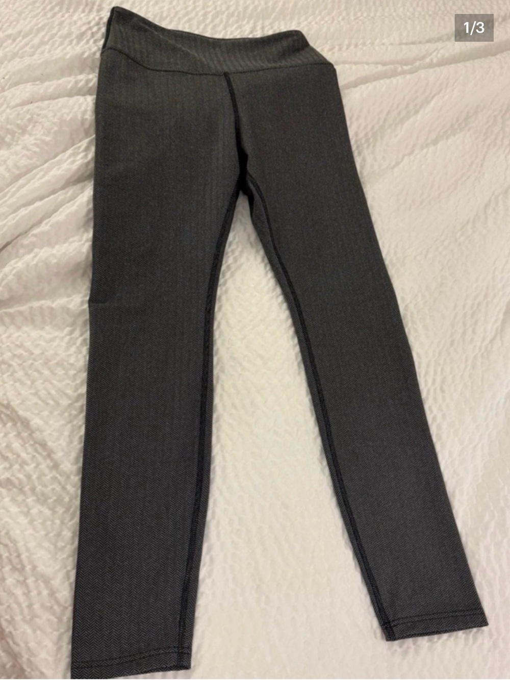 Roots Hatti Herringbone Leggings Size Small